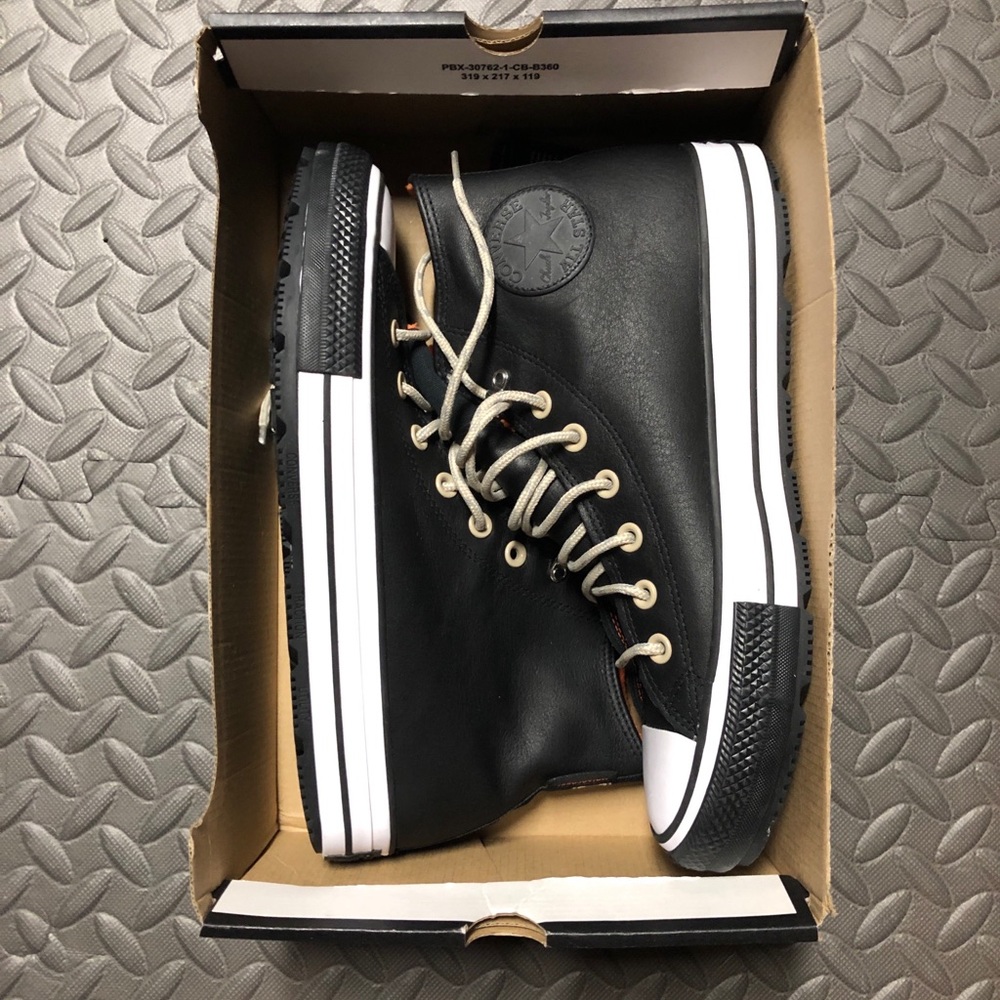 CONVERSE ALL TERRAIN HI Cold Fusion Waterproof Leather Boots Shoes 171441C - Picture 8 of 9